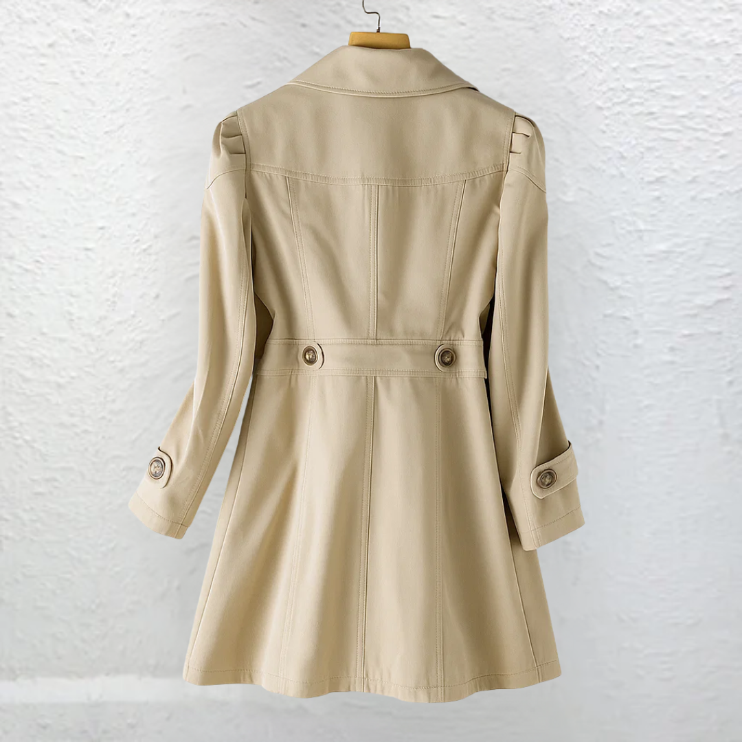 Juliette™ | Classic Button Trench Coat