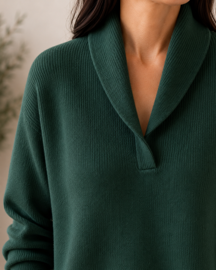 Marlene - Shawl Collar Sweater