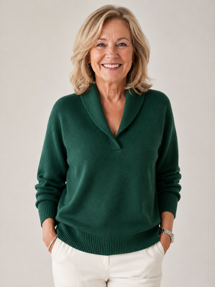 Marlene - Shawl Collar Sweater