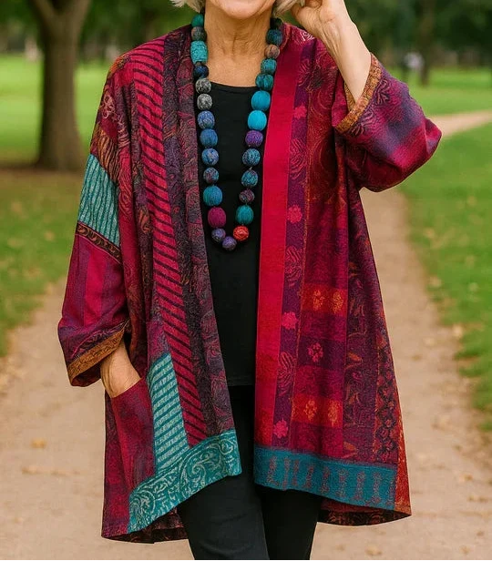 Astrid | Elegant Drape Cardigan