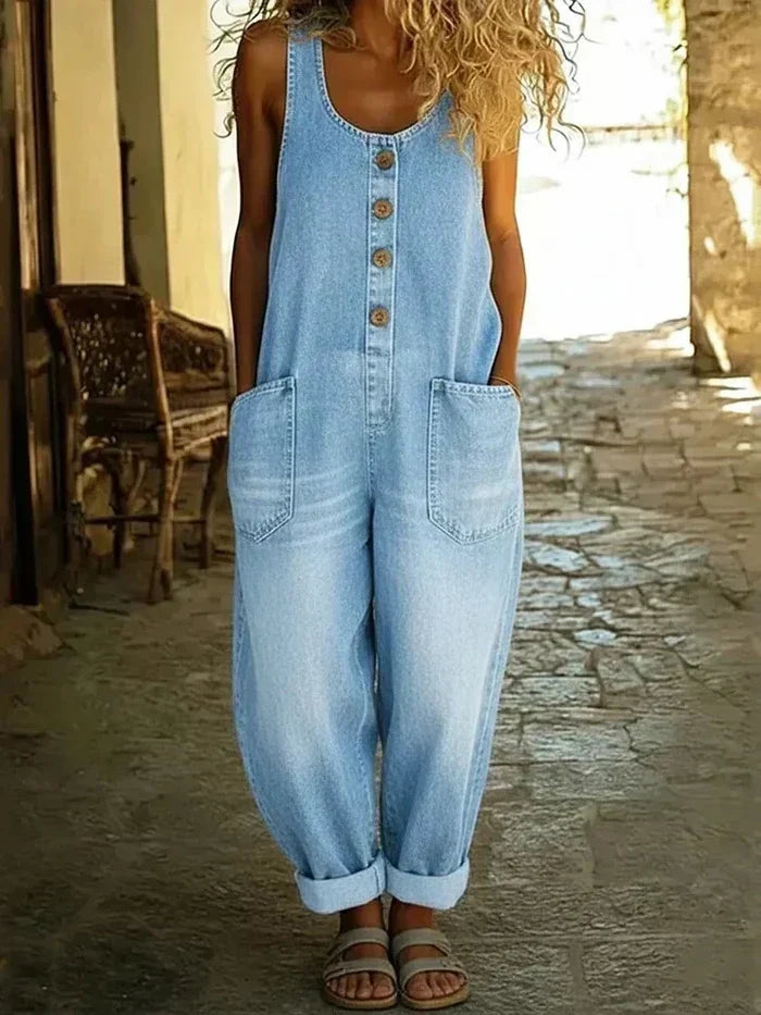 Comfortable Printed Jumpsuit